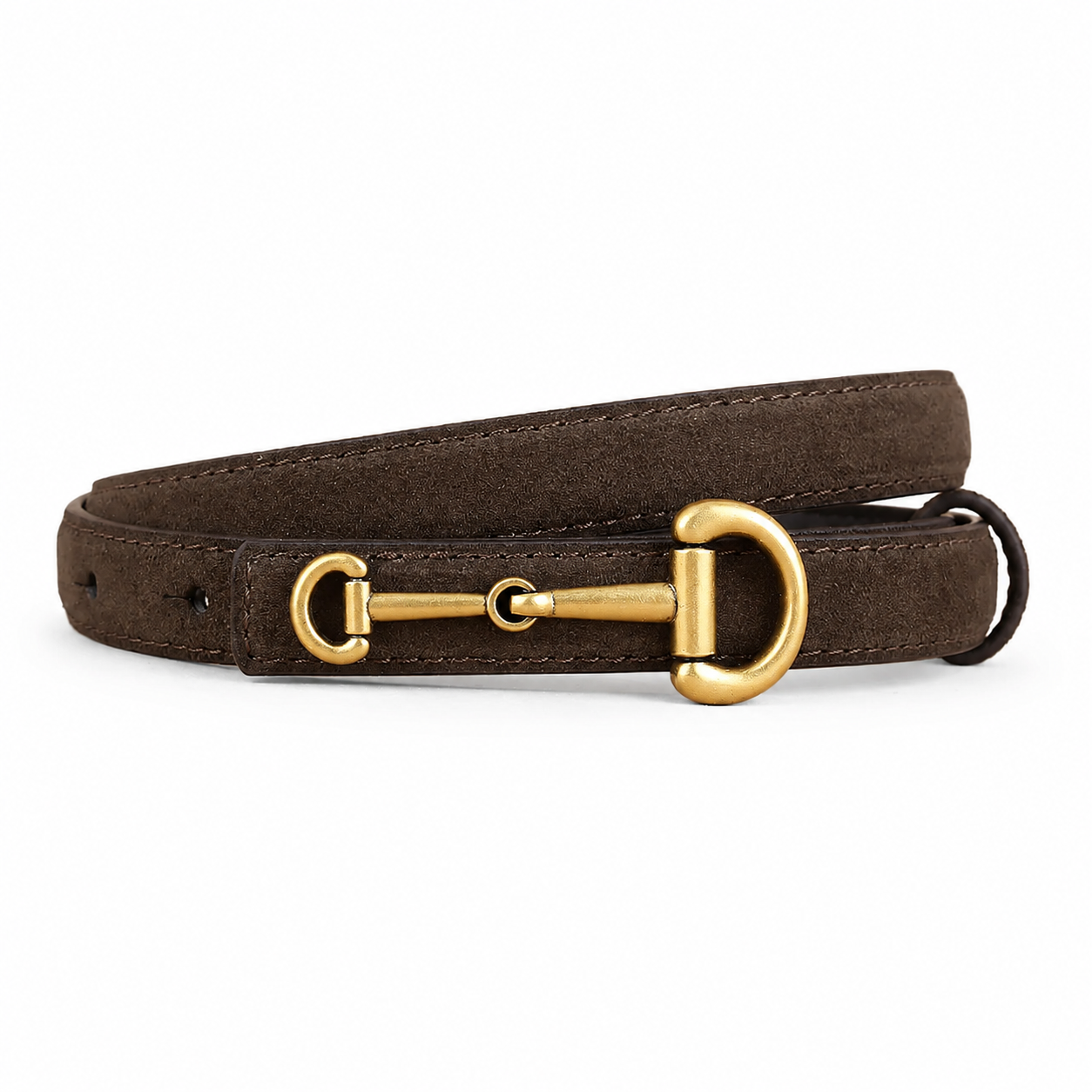 Suede Horseshoe belt