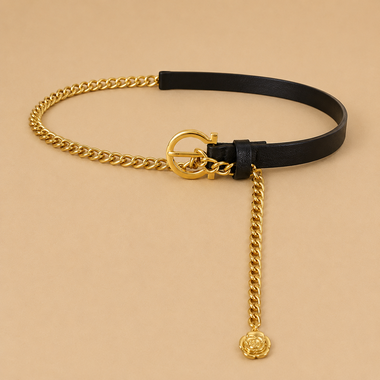 Waist chain belt